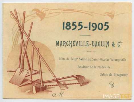 Cinquantenaire de la Société Marchéville-Daguin & Cie (Varangéville)